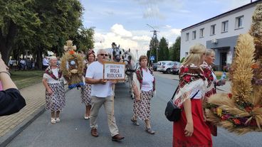 Gmina Ostrówek była gospodarzem niedzielnych Dożynek Powiatu Wieluńskiego